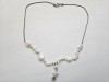 Colier argint cu perle de cultura #3051, Coliere argint