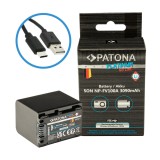 Cumpara ieftin Acumulator replace Patona Platinum NP-FV100 3090mAh pentru Sony FDR-AX40 FDR-AX45-1395