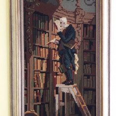„Bibliotecarul” - goblen vechi, de mari dimensiuni