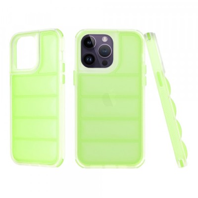 Husa pentru Apple iPhone 14 Pro Max, Techsuit, Wave Shield, Verde foto