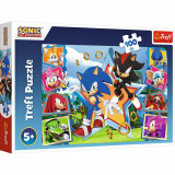 Cumpara ieftin Puzzle Trefl 100 Sonic Minunata Lume A Lui Sonic