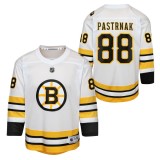Boston Bruins tricou de hochei pentru copii David Pastrnak Replica White - L/XL