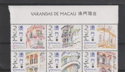 Arhitectura ,verande,Macau Rep Portugheza . foto