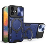 Husa iPhone 17 Asteroid GSM CamGuard Pro, albastru