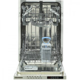 Masina de spalat vase incorporabila Heinner HDW-BI4506IE++ 10 Seturi 6 programe Clasa E Argintiu