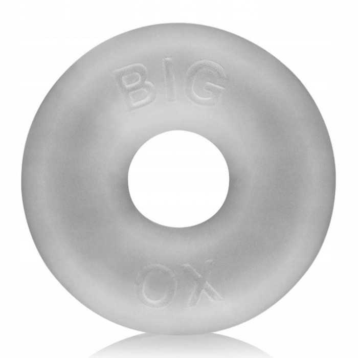 Oxballs - Inel de erecție cu penis rotund pentru penisul mare de bou transparent