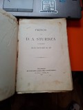 Prinos lui D. A. Sturdza la &icirc;mplinirea celor șapte-zi de ani - D. A. Sturdza