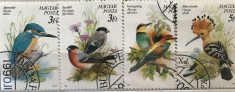 (B ) Timbre serii Straine Fauna Pasari Magyar