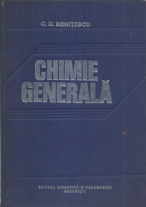 AS - C. D. NENITESCU - CHIMIE GENERALA