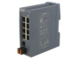 Switch Ethernet Administrabil 8 Porturi RJ45 24VDC