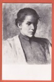 AS - C.P. PORTRET DE FEMEIE, V.A. SEROV, CIRCULATĂ (STAREA CARE SE VEDE)