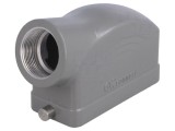 Carcasă pentru conectori HDC dimensiune 16B pe cablu metal