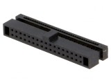 Mufă IDC Mamă 34 Pin Gold Flash pentru Cablu-Bandă 0.635mm, CONNFLY