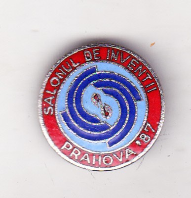 bnk ins Insigna Salonul de inventii Prahova 1987 foto