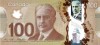 Bancnota CANADA - 100 dolari 2011 &ndash; Polymer - P110c - semnaturi Wilkins &amp; Stephen Poloz