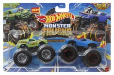 HOT WHEELS MONSTER TRUCK SET 2 MASINI RODGER DODGER SI POISON PINTA SCARA 1 LA foto