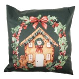 Cumpara ieftin Fata perna Craciun multicolora 45x45 cm