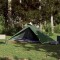 vidaXL Cort de camping 1 persoane, verde, 255x153x130 cm, tafta 185T