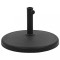 vidaXL Suport umbrelă de soare, negru, 19 kg, polirășină, rotund