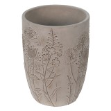 Cumpara ieftin Set 2 ghivece ceramica gri 19x25 cm