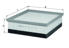 MAHLE LX 2077/4 Filtru aer foto