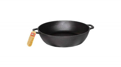 Cratita din fonta pentru prajit 28cm Handy KitchenServ foto