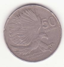 Filipine (Philippines) 50 Sentimo 1986 (Large type) - Marcelo H. del Pilar