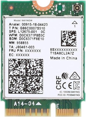 Modul Wifi AC Dual Band Intel 9461NGW Bluetooth 5.0 Network Card, 2.4G / 5G (M.2 Interface,433Mbps) foto