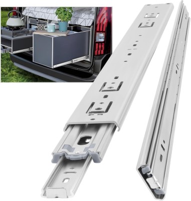 Set 2 Glisiere Cu Bile Si Amortizare, Adsinio, Extractie Totala, 550Mm, Sarcina Maxima 60 Kg - CN foto