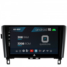 Navigatie Nissan Qashqai X-trail (2013-2020), Android 10, P-Quadcore 2GB RAM + 32GB ROM, 10.1 Inch - AD-BGP10002+AD-BGRKIT162