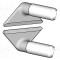 V&acirc;rf 12mm lamă plată JBC TOOLS - 2 bucăți