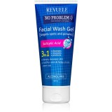 Revuele No Problem Salicylic Acid gel matifiant de curatare cu acid salicilic 200 ml