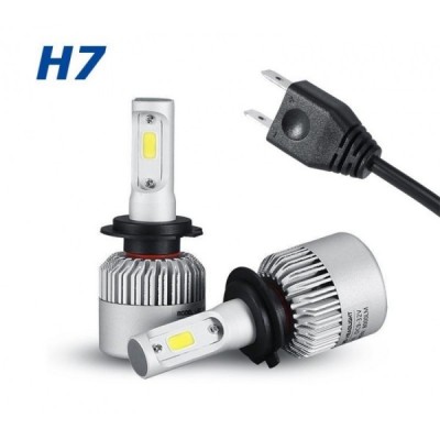 Set 2 becuri cu LED AUTO H7, 6500K foto