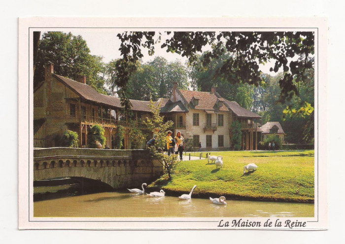 FA18-Carte Postala- FRANTA - Versailles, La Maison de la Reine, necirculata