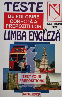 Teste de folosire corecta a prepozitiilor in limba engleza foto