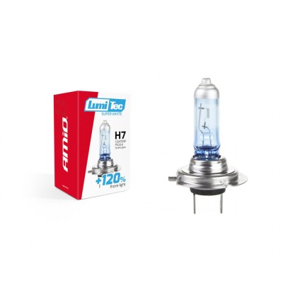 Bec halogen H7 12V 55W LumiTec SuperWhite + 120% foto
