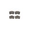 Placute frana AUDI A3 Cabriolet 8P7 ABE C2W026ABE