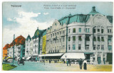 1364 - TIMISOARA, Market, Romania - old postcard, CENSOR - used - 1915, Circulata, Printata