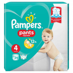 Scutece-chilotel Pampers Active Baby Pants 4 Carry Pack 24 buc foto