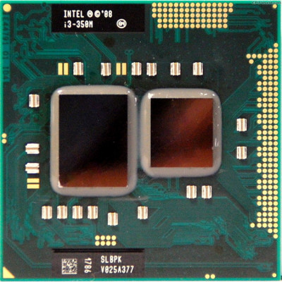 Procesor laptop Intel Core i3-350M 2,26Ghz SLBPK foto