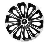 Cumpara ieftin Set 4 capace roti Extra strong silver R15 pentru gama auto Peugeot, Autohelix MSA