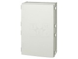 Carcasă montare pe perete FIBOX 600mm x 400mm x 220mm CAB gri