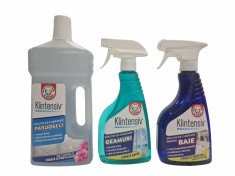 Mini pachet Azay Interiors , Curatenie pentru pardoseli, geamuri si baie