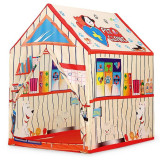 Cort de joaca pliabil tip cabinet veterinar pentru copii, cu 2 intrari, 95x72x102 cm, Ecotoys