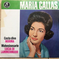 Maria Callas Bellini Donizetti ‎Casta Diva Wahnsinnsarie clasica disc 10" vinyl
