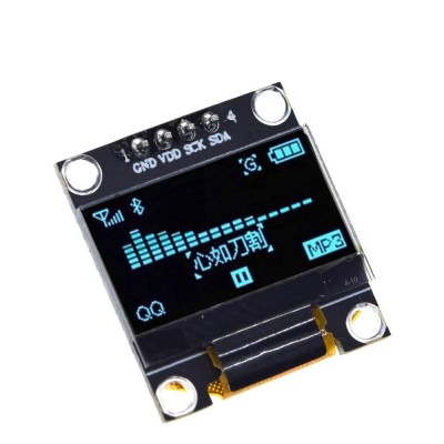 Display 0.96&amp;quot; OLED 128x64 IIC I2C Arduino ( ALBASTRU ) (d.4230X) foto