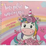 Imi Plac Unicornii - Abtibilduri Si Sabloane, - Editura Flamingo
