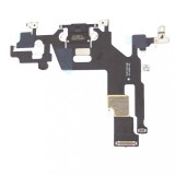 Flex Incarcare iPhone 11, Negru, Mufa Incarcare, Banda Flex, Conector Incarcare, Modul Incarcare, Reparatie Telefon