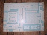 Instructiuni de exploatare si intretinere DAC 6.135R