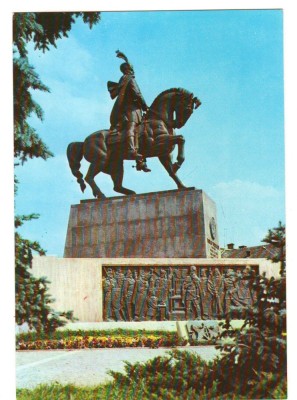 CPIB 23617 CARTE POSTALA - CLUJ NAPOCA. STATUIA LUI MIHAI VITEAZUL DE MARIUS BUTUNOIU, NECIRCULATA foto